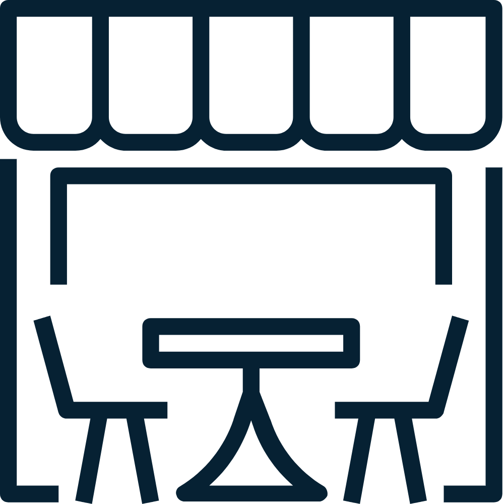 Infrazářiče do venkovních kaváren