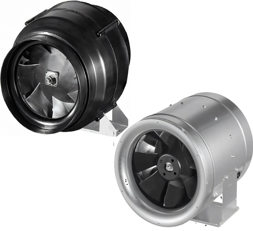 Potrubní ventilátory