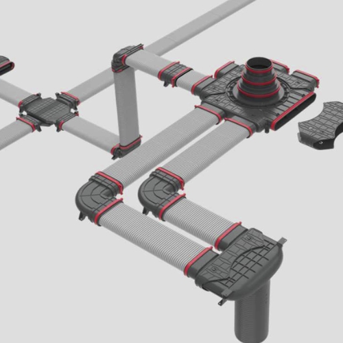 Heatpex Aria Connect Flat - pokročilý systém pro distribuci vzduchu rekuperace