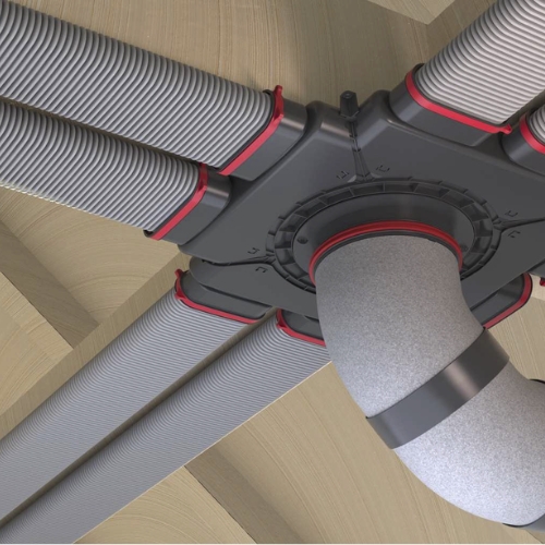 Heatpex Aria Connect Flat - pokročilý systém pro distribuci vzduchu rekuperace