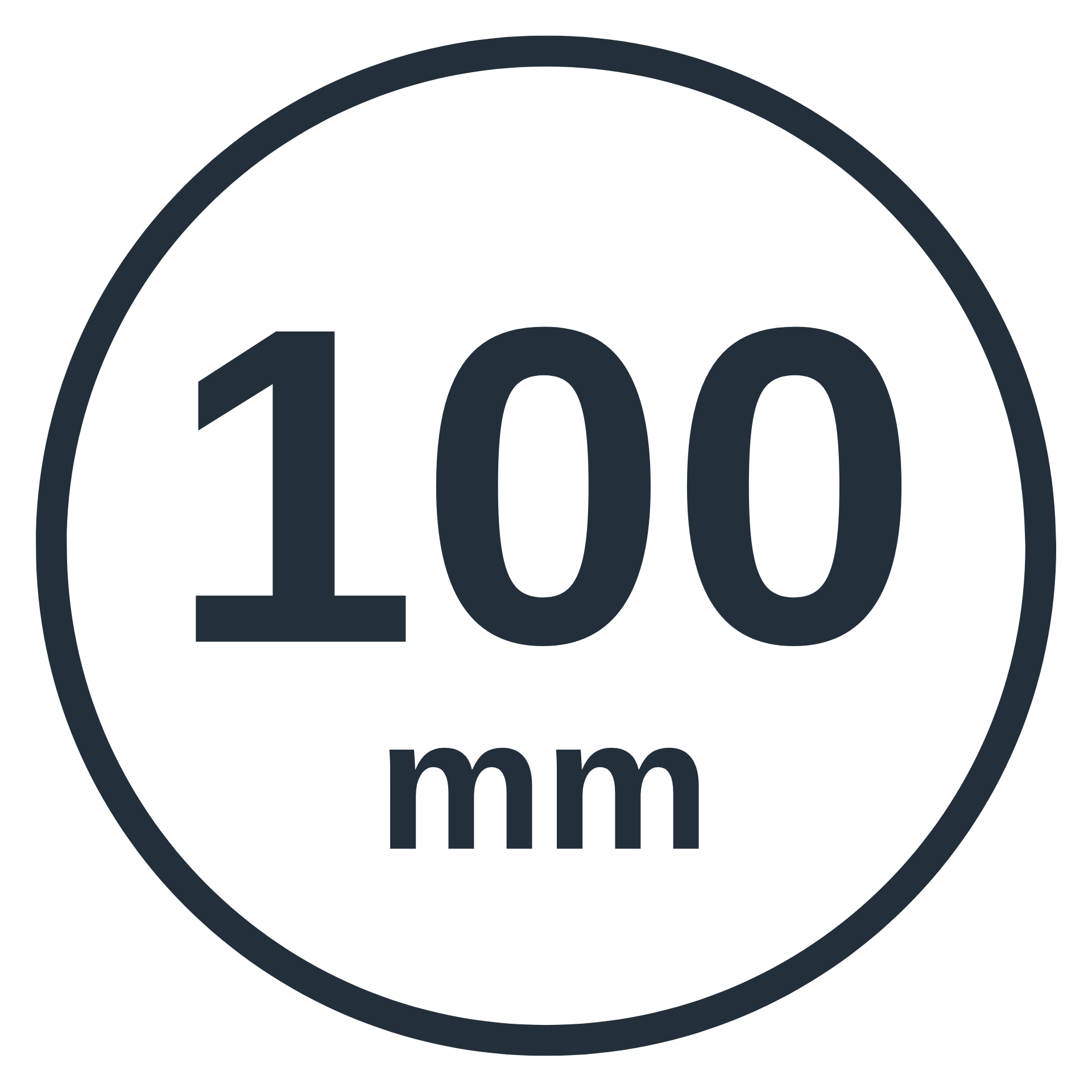 Větrací mřížky pro průměr 100 mm